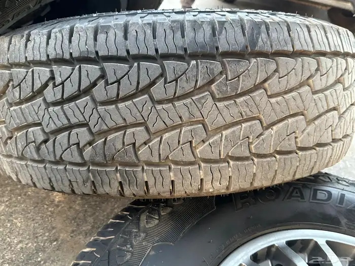 كفرات ريدستون ربع حجري مع جنوط برايد خمسه مسمار مقاس 17 جيب 1