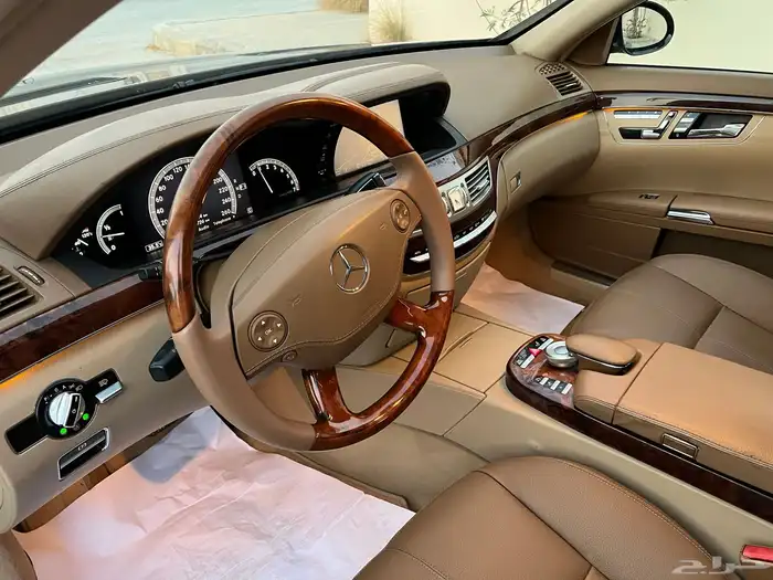 مرسيدس S350 الموديل 2007 ممشى قليل نظيف 56