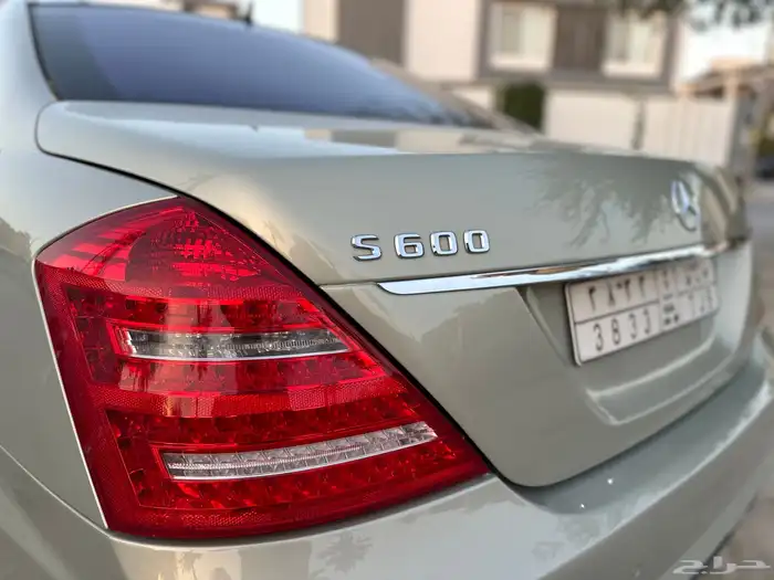 مرسيدس بانوراما مخزن بحالة الوكالة ممشى 77 الف s600 15