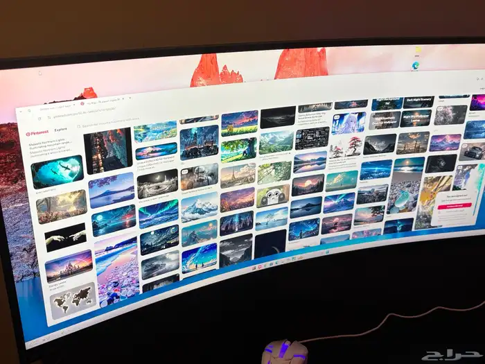 شاشة الترا وايد لينوفو(Lenovo Ultra-Wide Monitor) (144)hz 1