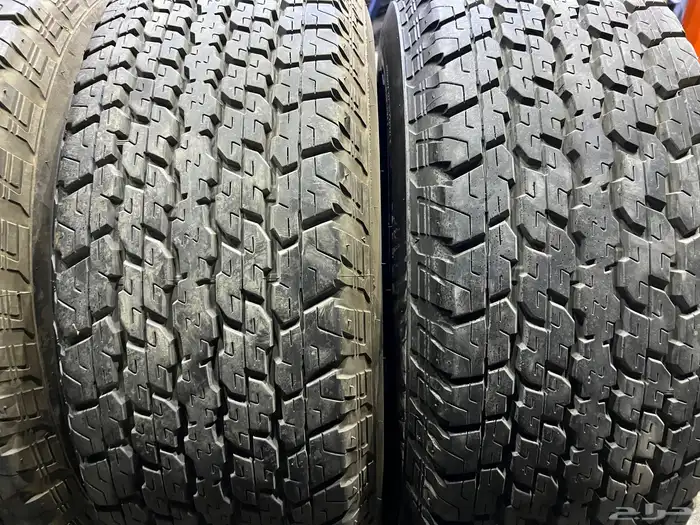 كفرات برجستون  مقاس 275.70.16 تاريخ 2022 4