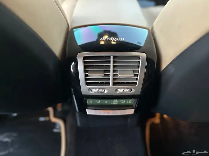 مرسيدس بانوراما مخزن بحالة الوكالة ممشى 77 الف s600 36