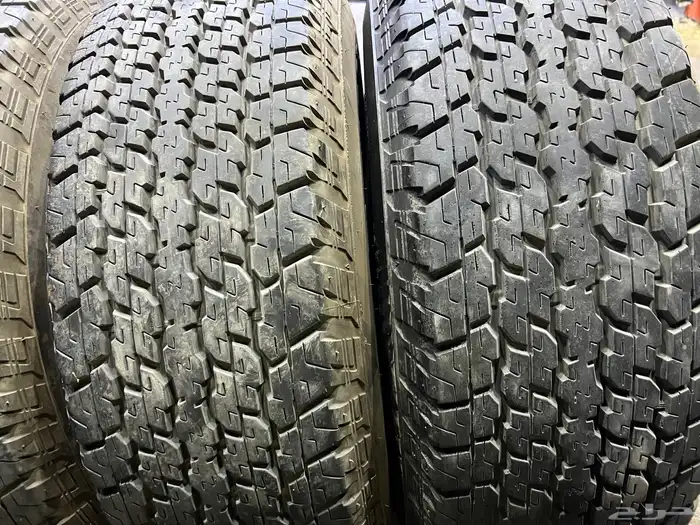 كفرات برجستون  مقاس 275.70.16 تاريخ 2022 10