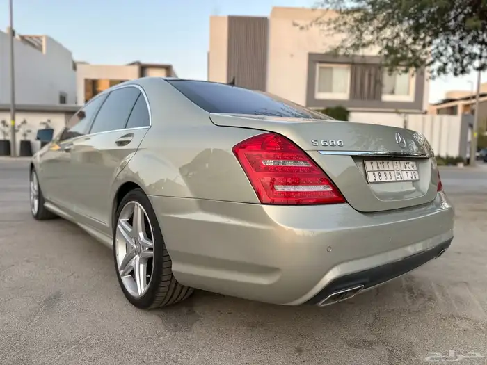 مرسيدس بانوراما مخزن بحالة الوكالة ممشى 77 الف s600 5