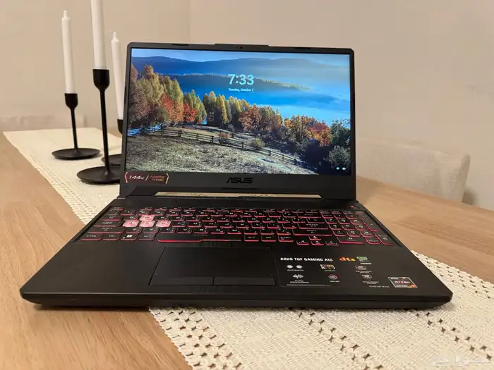 GAMING LAPTOP - ASUS TUF A-A15 64GBRAM GFORCE RTX-2050 4G 2