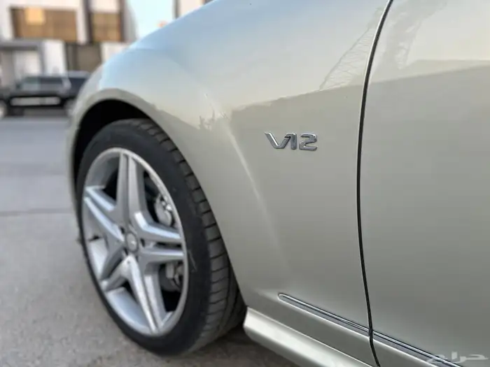 مرسيدس بانوراما مخزن بحالة الوكالة ممشى 77 الف s600 6