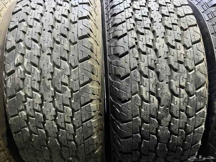 كفرات برجستون  مقاس 275.70.16 تاريخ 2022 14