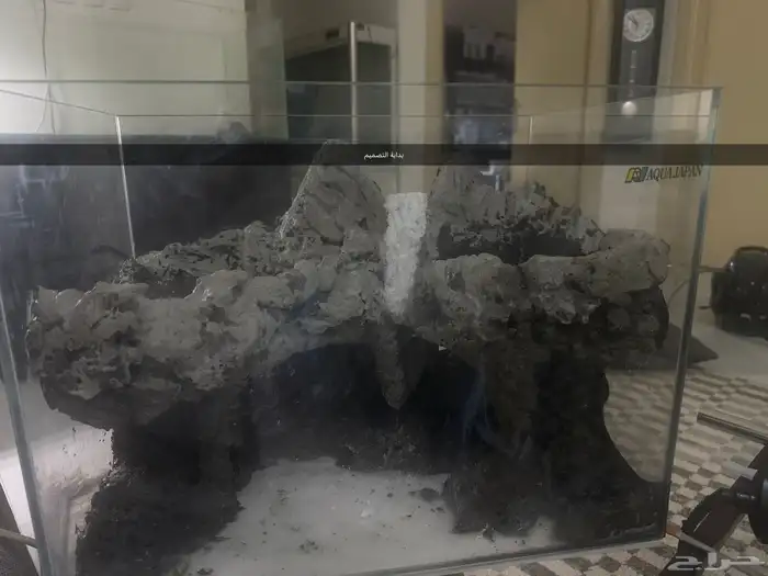 حوض أكواريوم بنظام الكهف   تصميم مميز وفريد 12