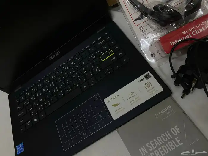 لابتوب ASUS 14 Intel Celeron رام 8GB SSD سريع 1