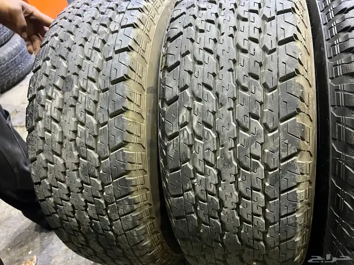 كفرات برجستون  مقاس 275.70.16 تاريخ 2022 9