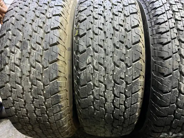 كفرات برجستون  مقاس 275.70.16 تاريخ 2022 6