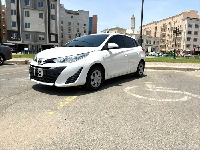 يارس 2019 هاتش باك بحالة الوكالة بودي ومحركات 3