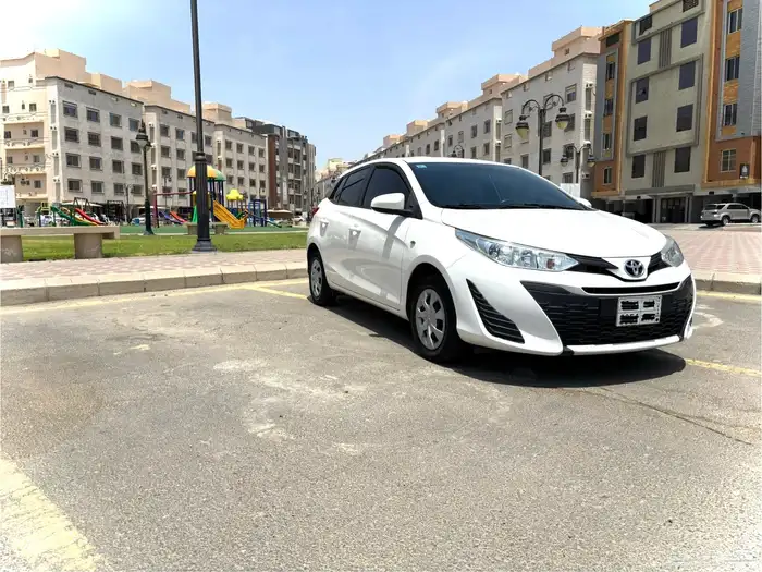 يارس 2019 هاتش باك بحالة الوكالة بودي ومحركات 4