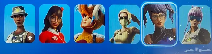 حساب فورت نايت سيزون مايدس و حساب روكت فيه نوادر كلها بحساب 2