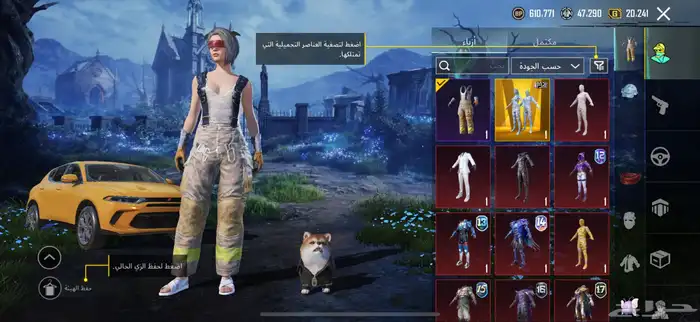 حساب ببجي للبيع _ سكاكا 3