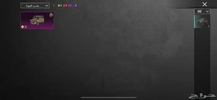 حساب ببجي للبيع بسعر 45ريال 5