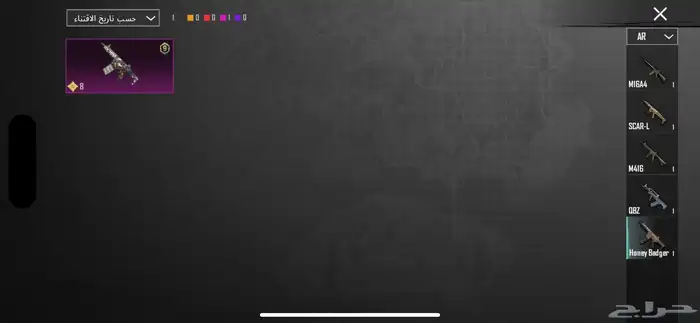 حساب ببجي للبيع بسعر 45ريال 10