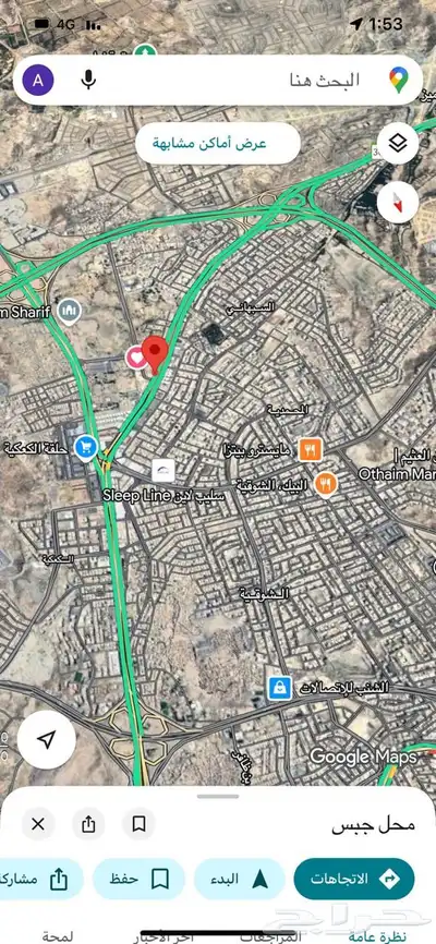 ارض تجارية 2000 م للاستثمار الكعكية على طريق الليث 60 م index
