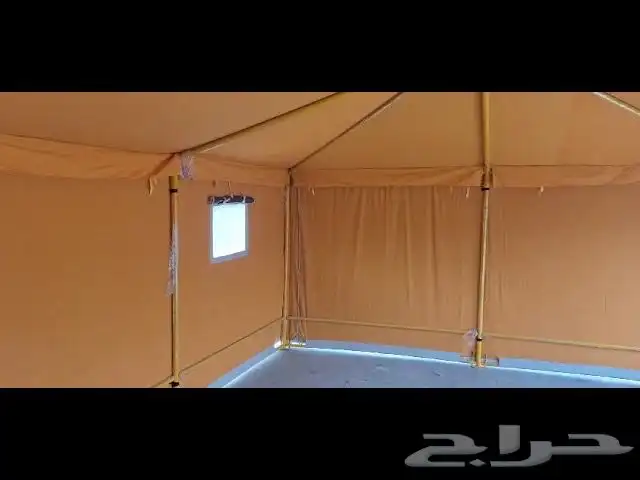 خيمة 4 في 4 شبة جديده مع كامل ملحقاتها 1