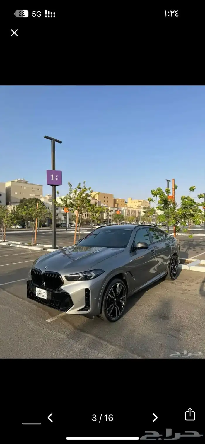 سيارة BMW X6 موديل 2024 3