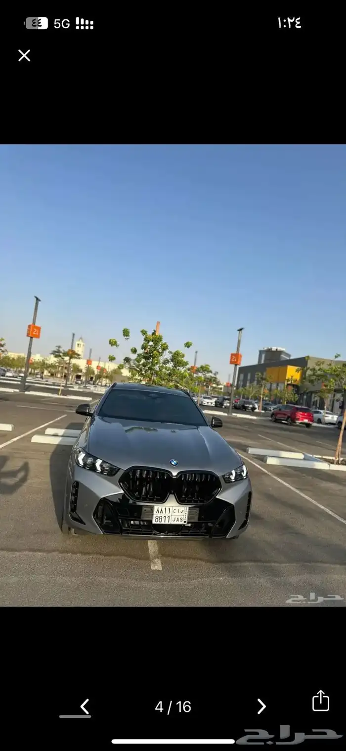 سيارة BMW X6 موديل 2024 0