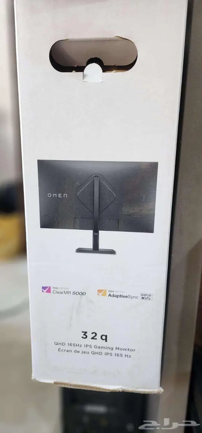 HP OMEN 32q QHD 165Hz IPS 1MS LCD Monitor شاشة العاب 3