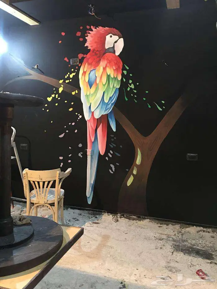 رسام جرافيتي بالرياض 16