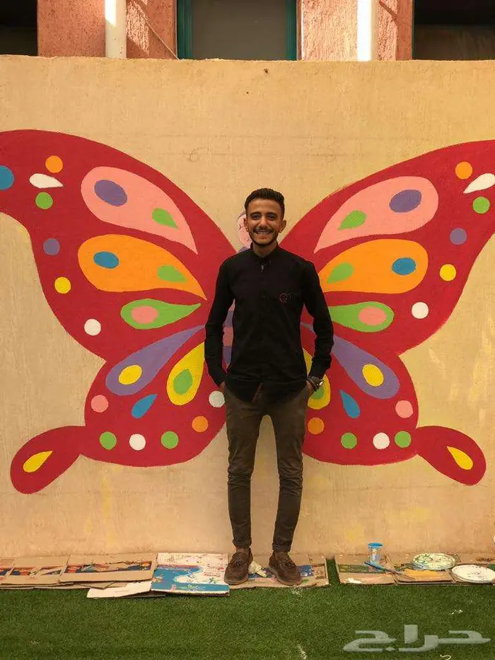 رسام جرافيتي بالرياض 21