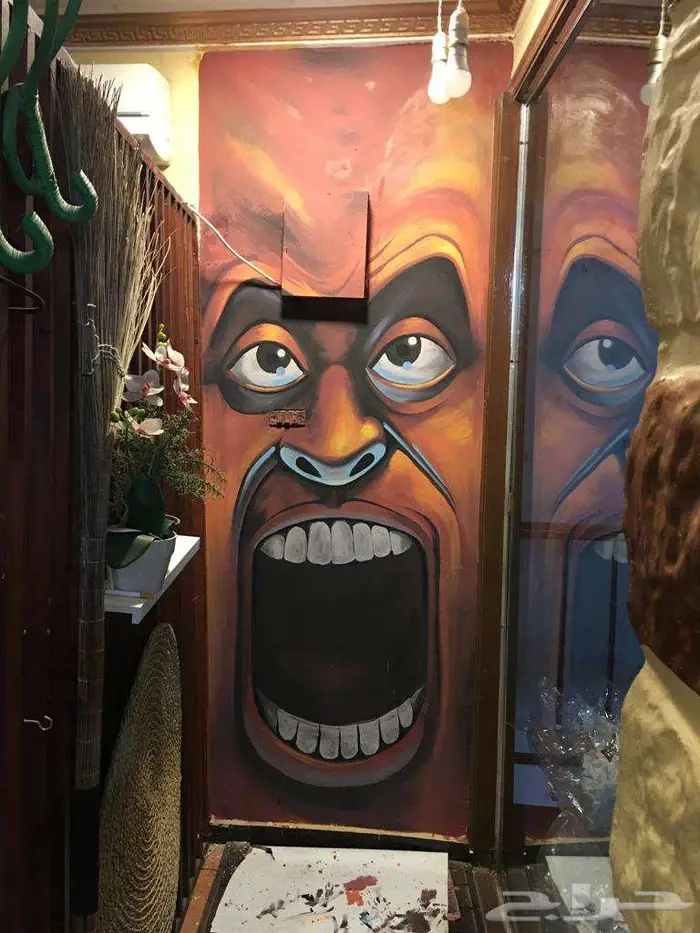 رسام جرافيتي بالرياض 24