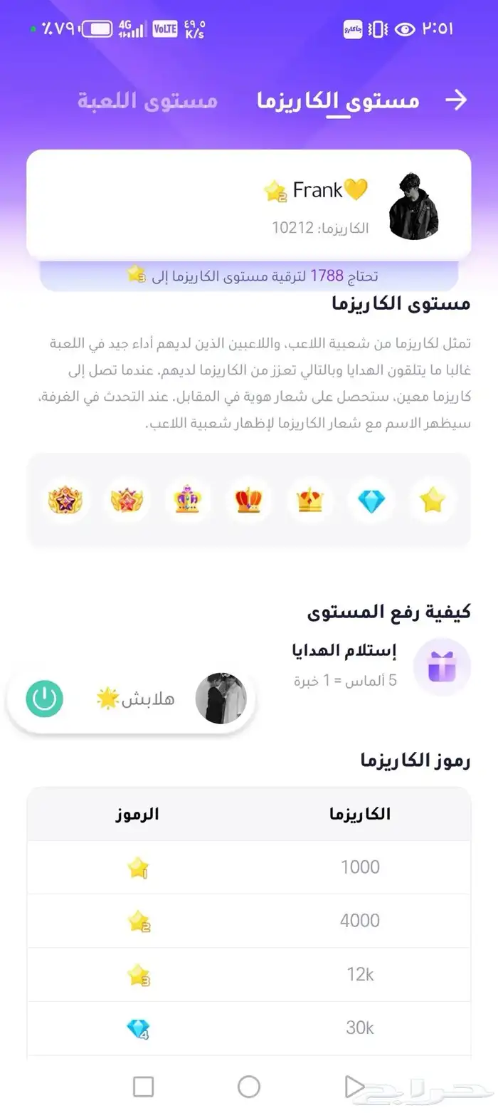حساب جاكارو كنق للبيع 1