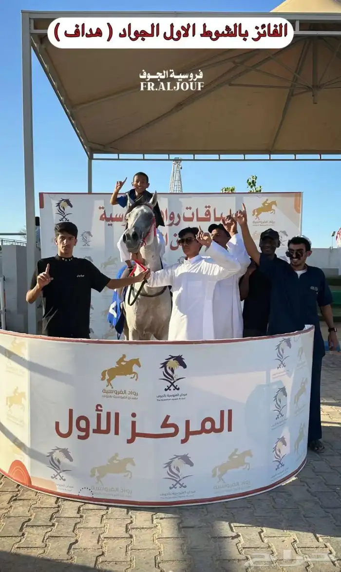 حصان شعبي بطل برصيده 18 كسبه. 4