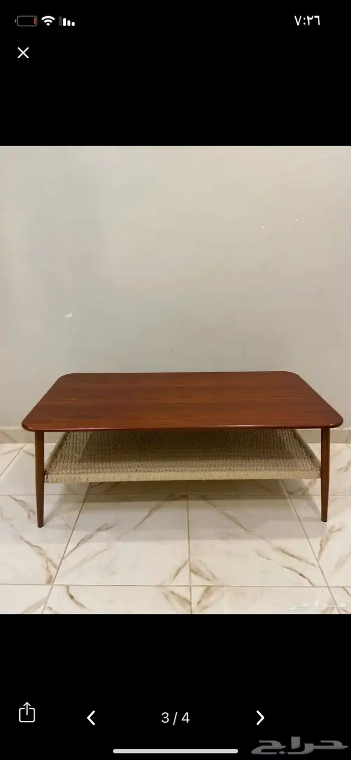 طاولة قهوة خشب 1