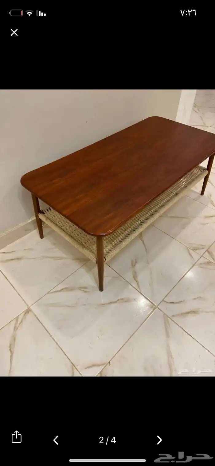 طاولة قهوة خشب 2