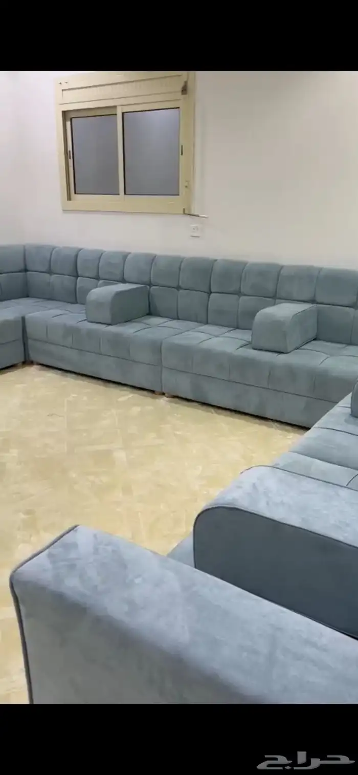 كنب شبه جديد نظيف جدا 0