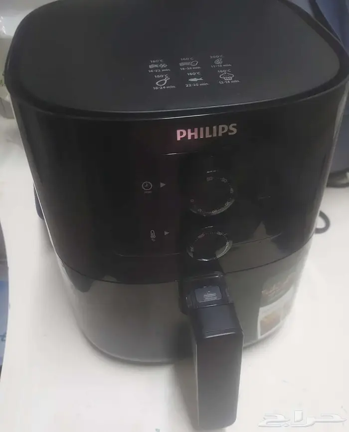 قلايه فيليبس اصلي تم الشراء من شهرين فقط 4.1 لتر 1400 وات 1