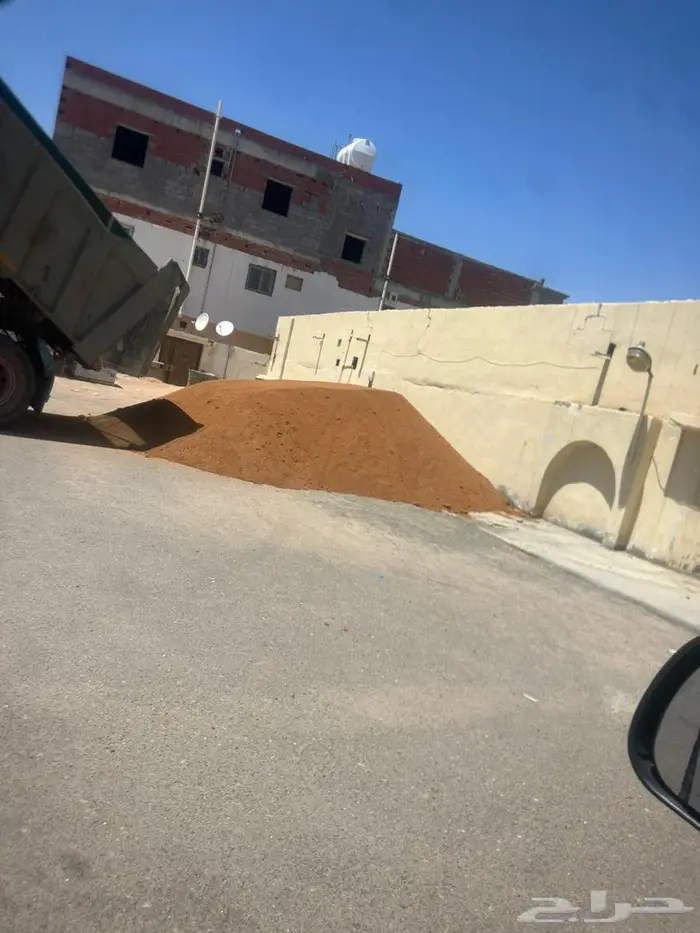 رمل احمر الفريش نضيف 0