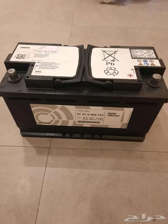 بطارية بي ام دبليو BMW battery ستخدمة - اصلية للبيع 1