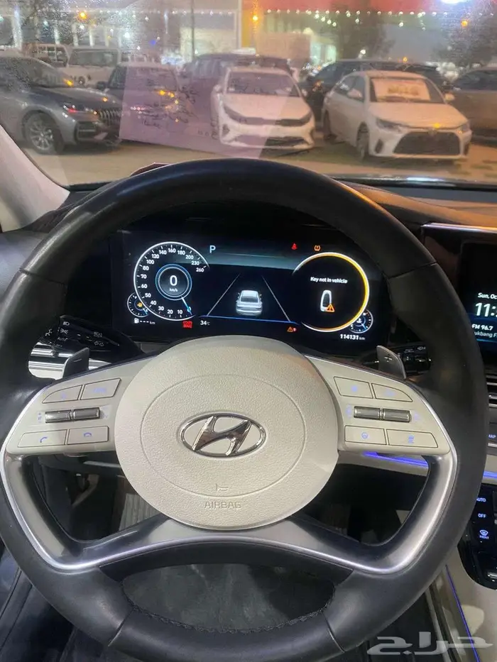 هيونداي ازيرا 2022 مستورد بنزين بصمه 4 كاميرات .. 8