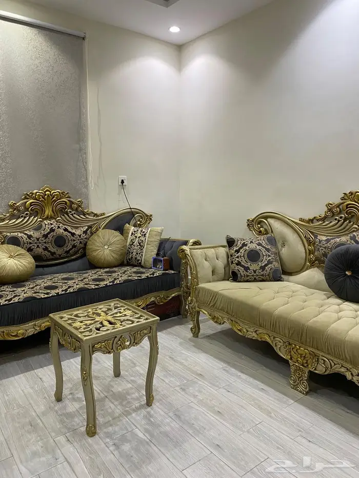 كنب موديل تركي خشب دمياطي 0