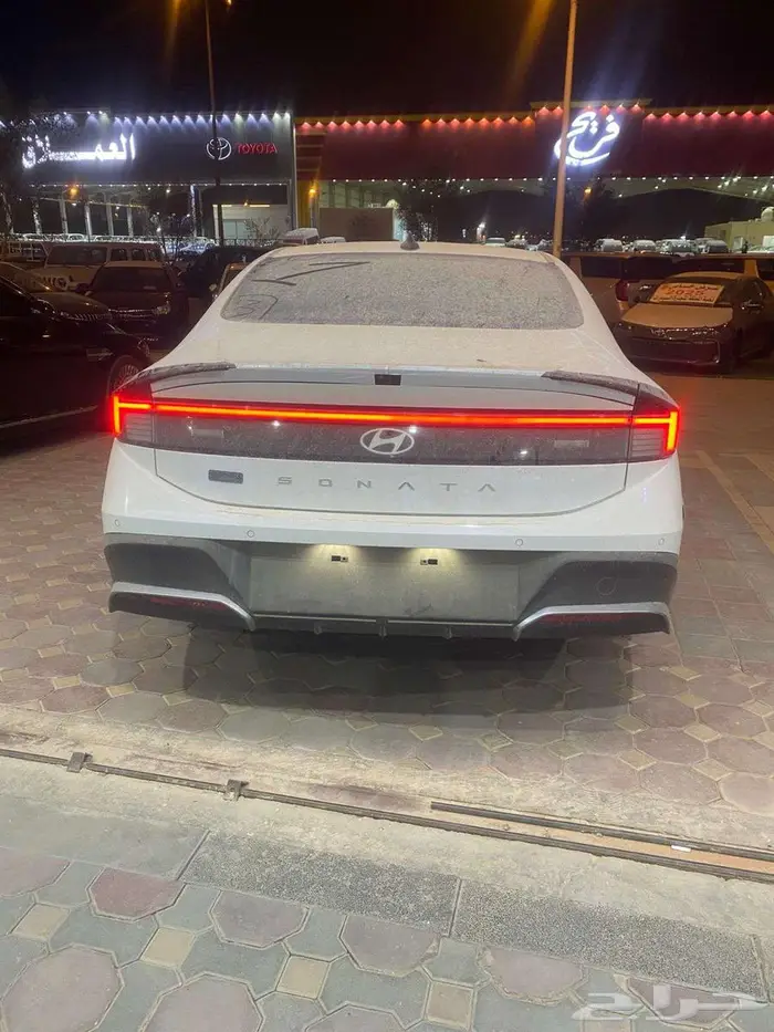 سوناتا 2025 فليت شاشة حساسات خلفيه واماميه (اصفار) 6