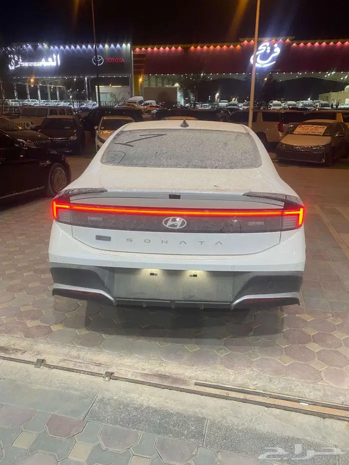 سوناتا 2025 فليت شاشة حساسات خلفيه واماميه (اصفار) 5