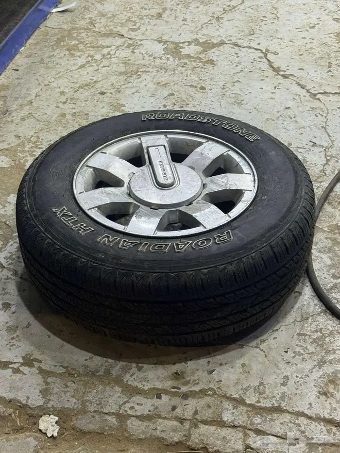 طقم جنوط مع الكفرات همر H3 0