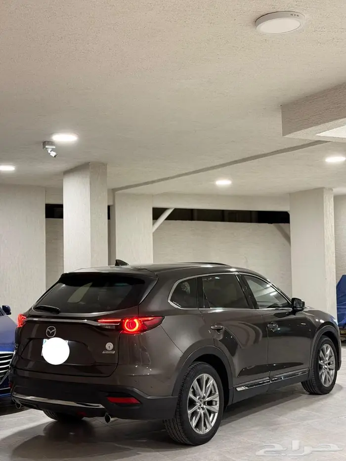 مازدا 2020 CX9 فل كامل اللون موكا ( بني) 4
