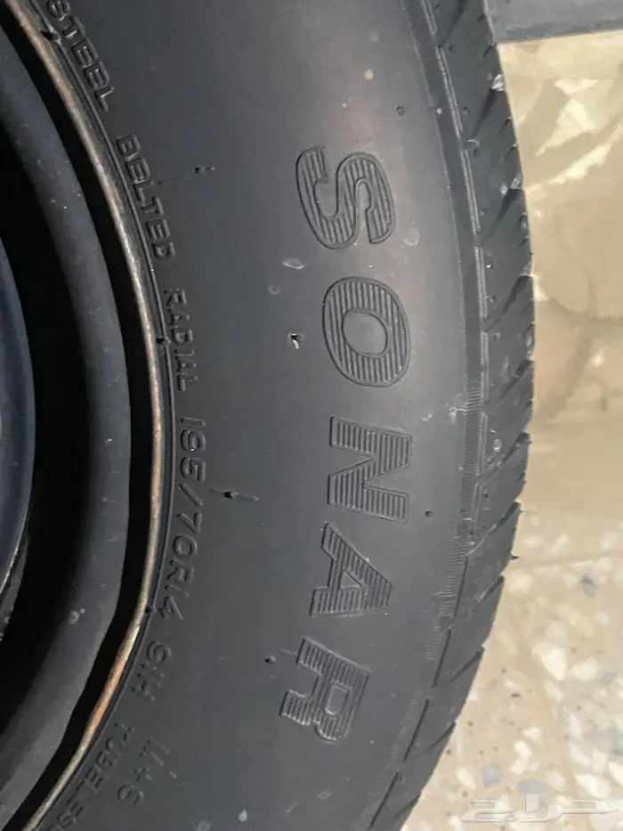 جنط يارس اكسنت اربع مسمار 3