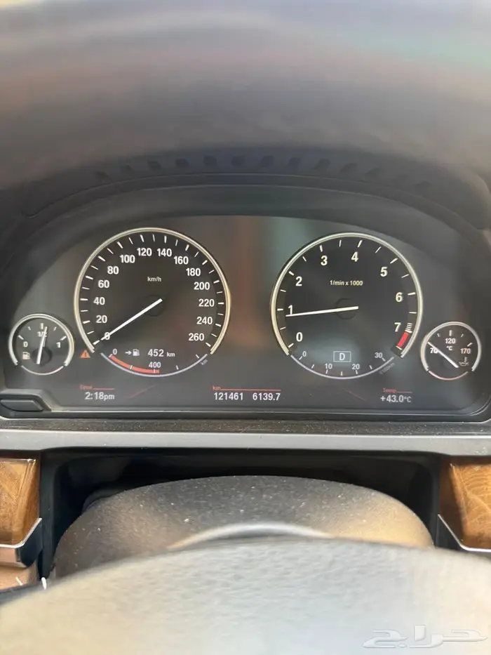 بي ام 740 2010 ممشى قليل 4
