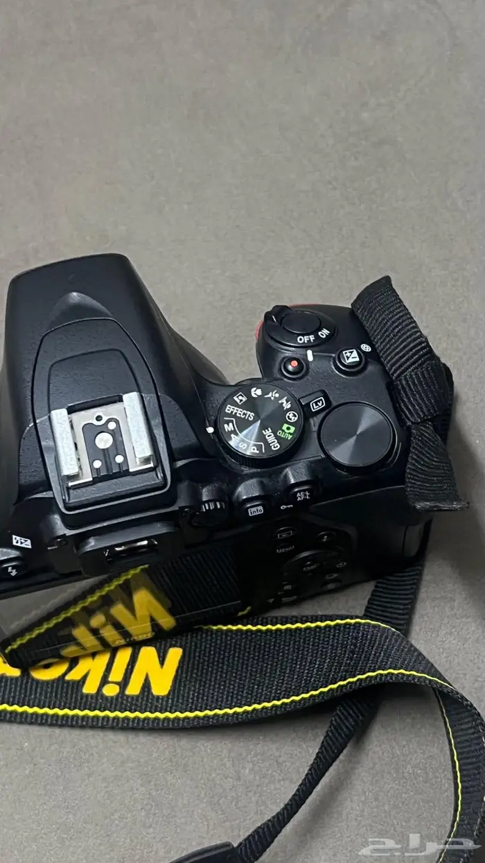 كاميرا نيكون D3500 مع عدسة 50mm مع الشاحن 2