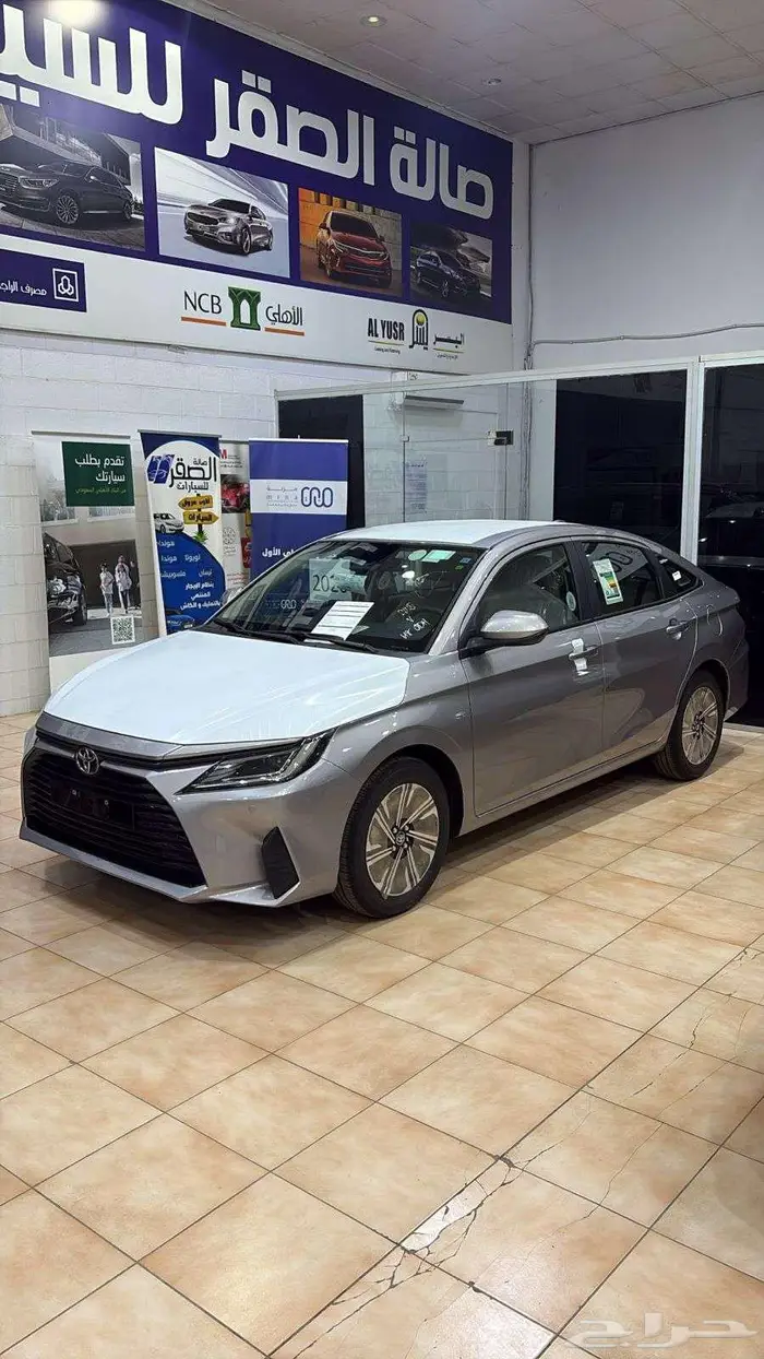 تويوتا يارس Y بلص نص فل سعودي 2026 2