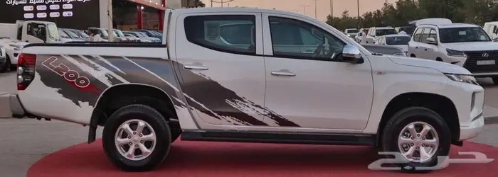 عرض خاص ميتسوبيشي L200 غمارتين دبل نص فل بنوك وشركات 4
