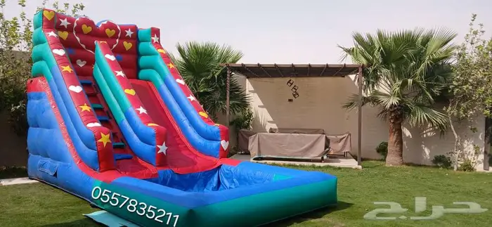 تاجير نطيطات زحليقه متاهات نطيطه مائيه 2
