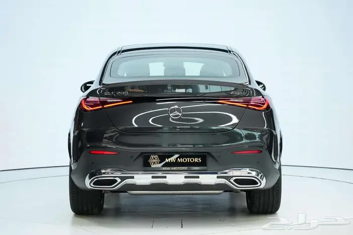 مرسيدس GLC 200 Coupe موديل 2026 أصفار خليجي رمادي غامق جملي 4